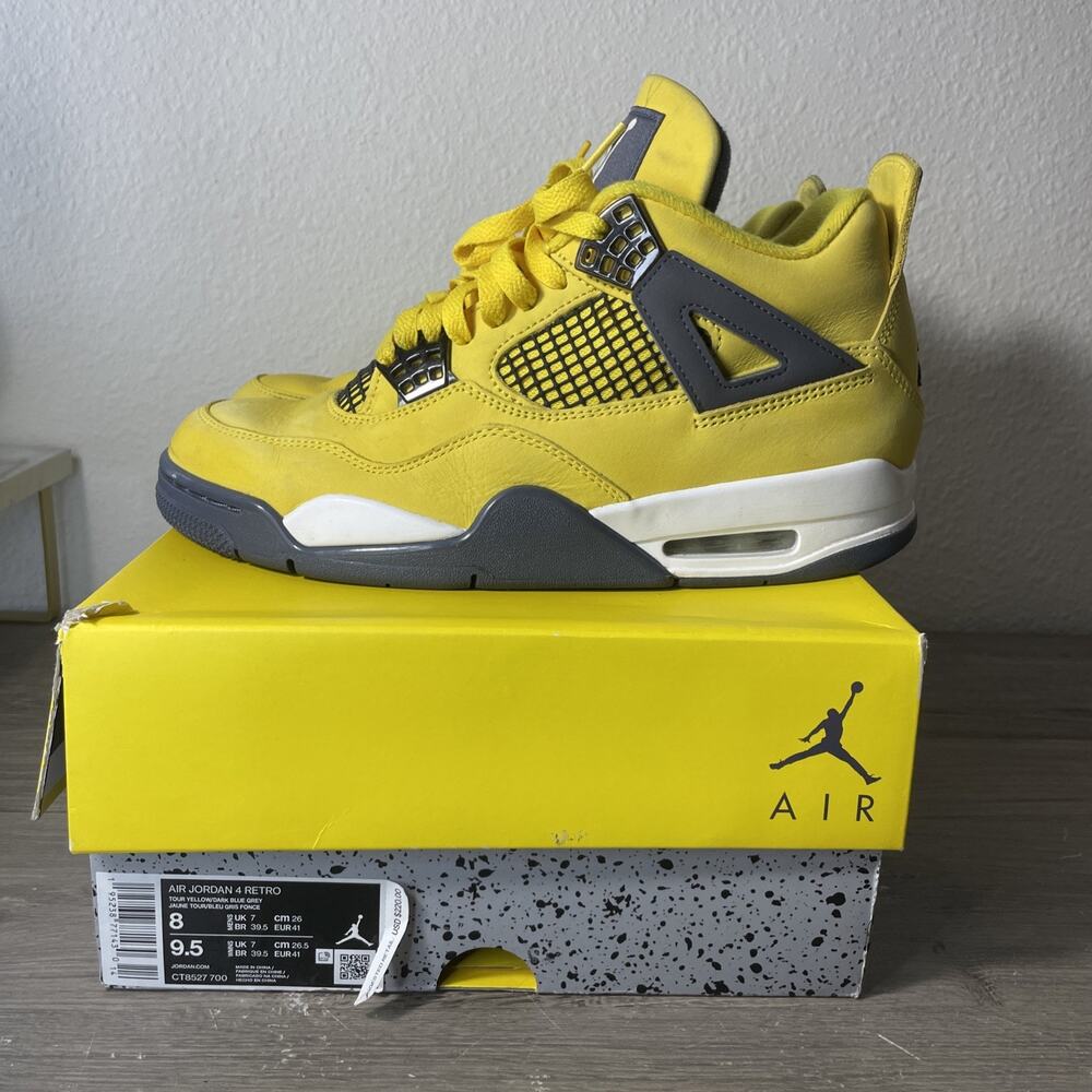 Size 8 - Jordan 4 Retro Mid Lightning CT8527 700